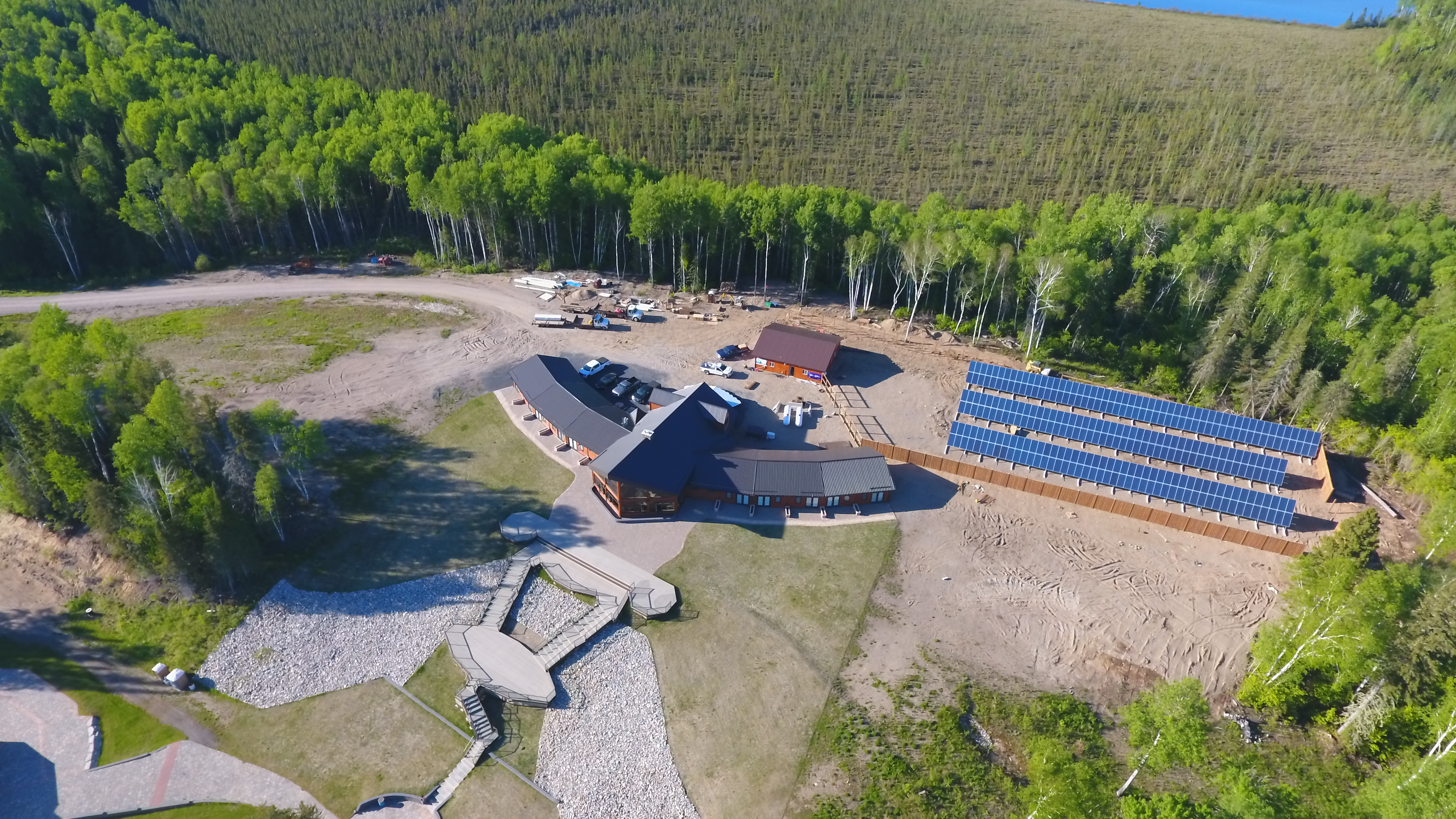 Lac des Mille Lacs First Nation solar array